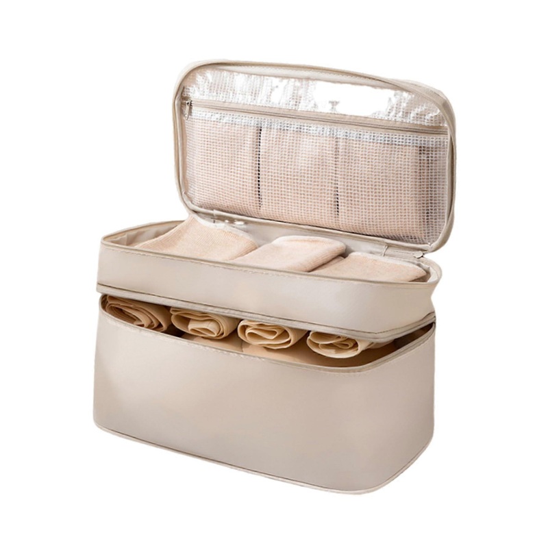Underwear Bra Storage Bag Travel Organizers MultiLayer Toiletry Packing Cube
