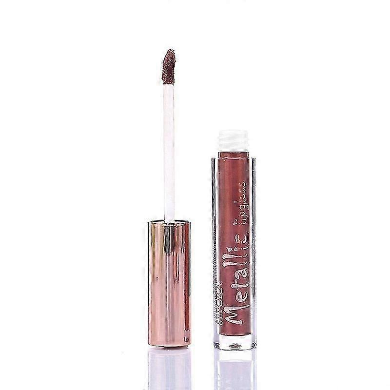 Non-fading Lipstick Metallic Glitter Matte Lip Gloss Waterproof Shimmer