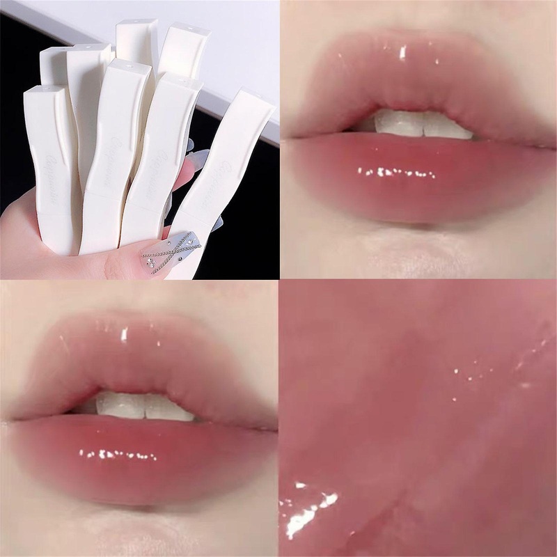 Non-sticky Moisturizing Lip Glaze Non-sticky Cup Long Lasting Lip Glaze For Women Girls Daily Makeup