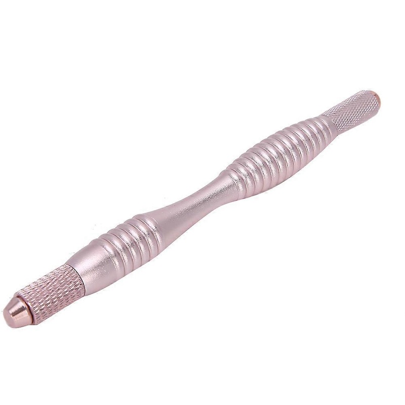 Rose Gold Microblading Pen Double-End for 108 Needles Tattoo