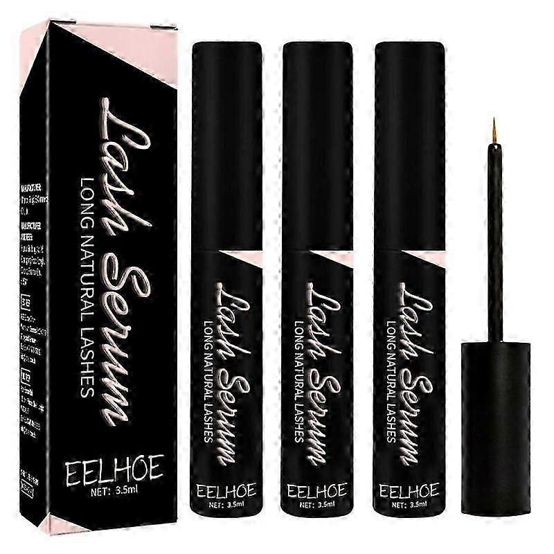 3Pcs 3.5ml Eyelash Growth Serum Eyelash Enhancer Longer Fuller Thicker Lashes Serum Liquid Eyelashes Lifting Makeup Cosmetic