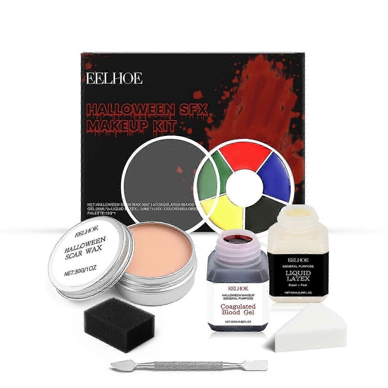 Halloween makeup set Halloween atmosphere makeup palette tool combination makeup set