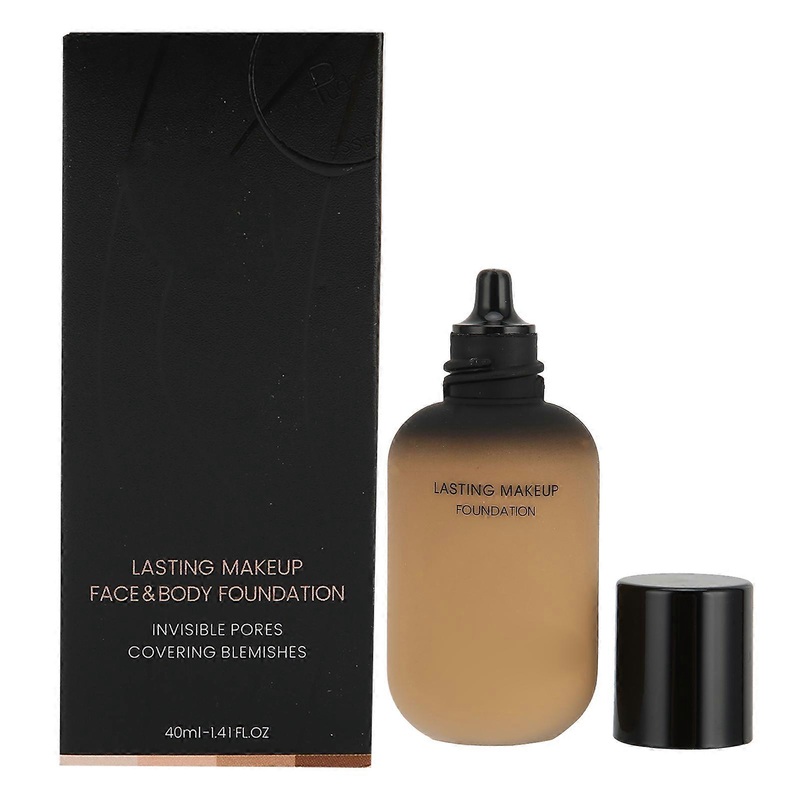 Pudaier Liquid Foundation LongWear Moisturizing High Coverage Makeup Cosmetic 40ml(4WOL )