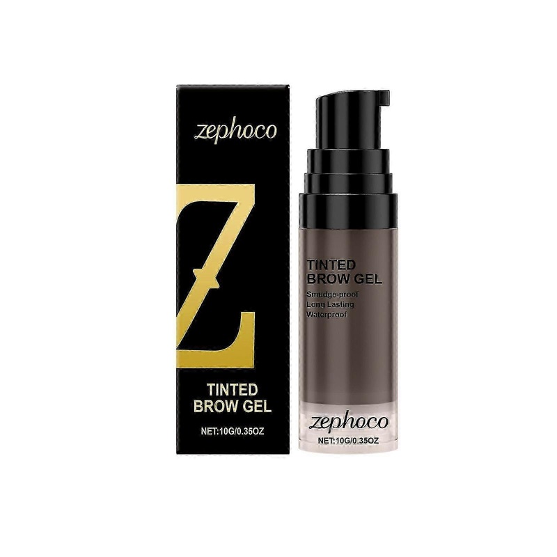 Tinted Brow Gel – Lightweight, Waterproof with Easy – Draw Brush for Natural 6D Brows