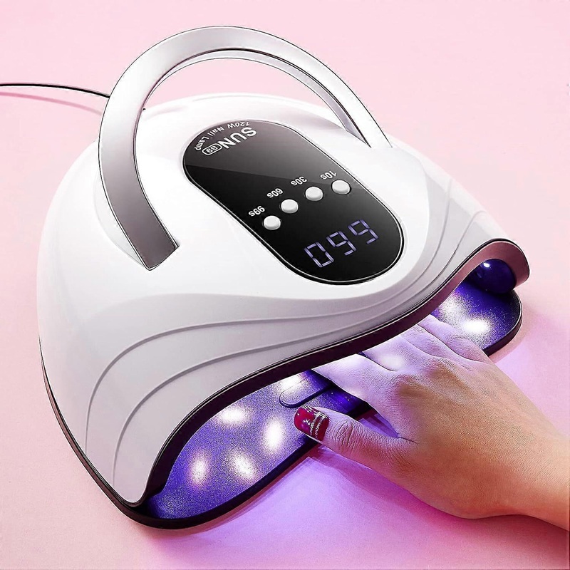 UV Light for Nails, 120W Nail Dryer, 42 Beads Gel Nail Light Lamp With 4 Timers