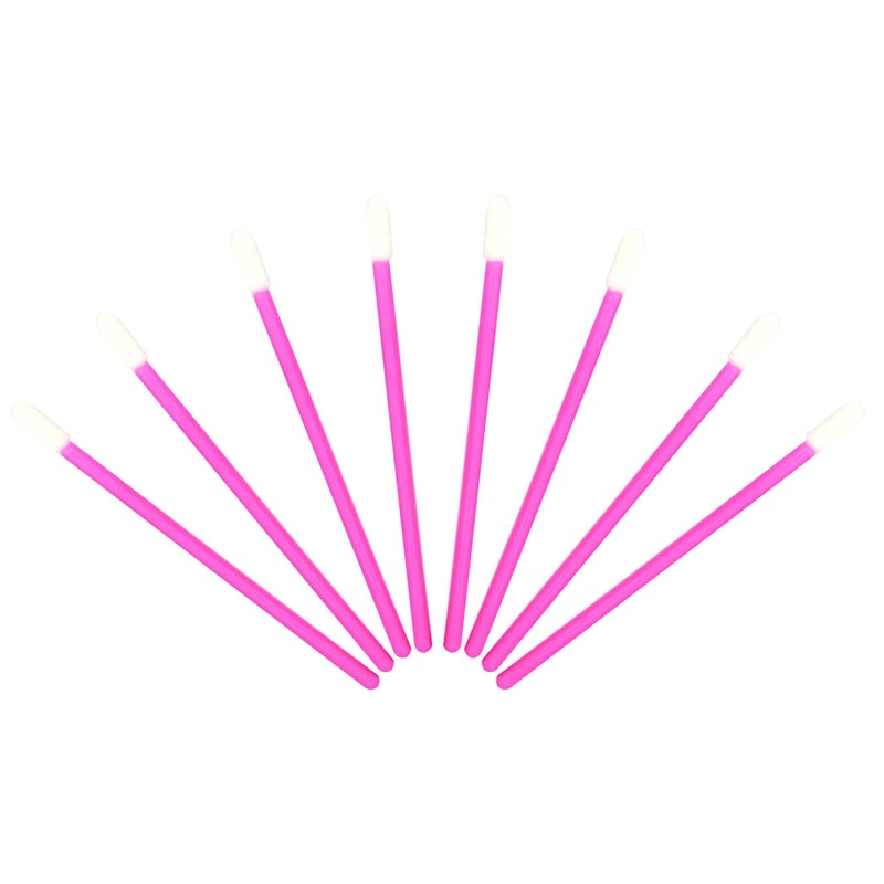 New Upgrade 50pcs Disposable Lip Brushes Lip Gloss Applicators Make Up Brush Lipstick Lip Gloss Wands Makeup