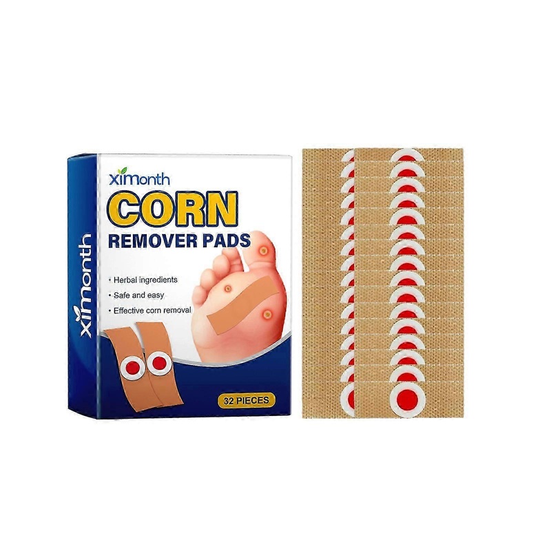 Ximonth Corn Care Patch for Foot, Toe, Heel Calluses and Dead Skin Relief and Cleaning Care Patch