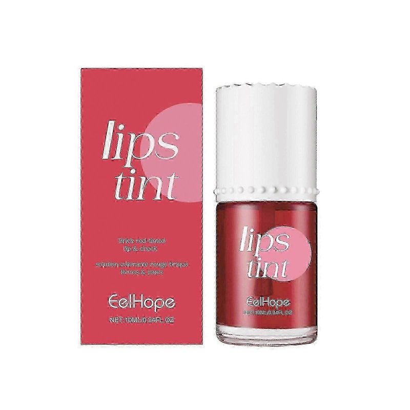 Lip And Cheek Water Moisturizing Lip Dye, Natural Easy Color Brightening, Colorful And Long-Lasting Lip Dye