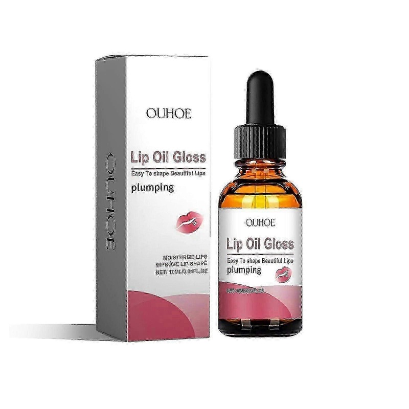 Lip Oil Gloss, Moisturizing And Hydrating Lip Care Lighten Lip Lines Hydrating And Anti-Cracking Essential Oil