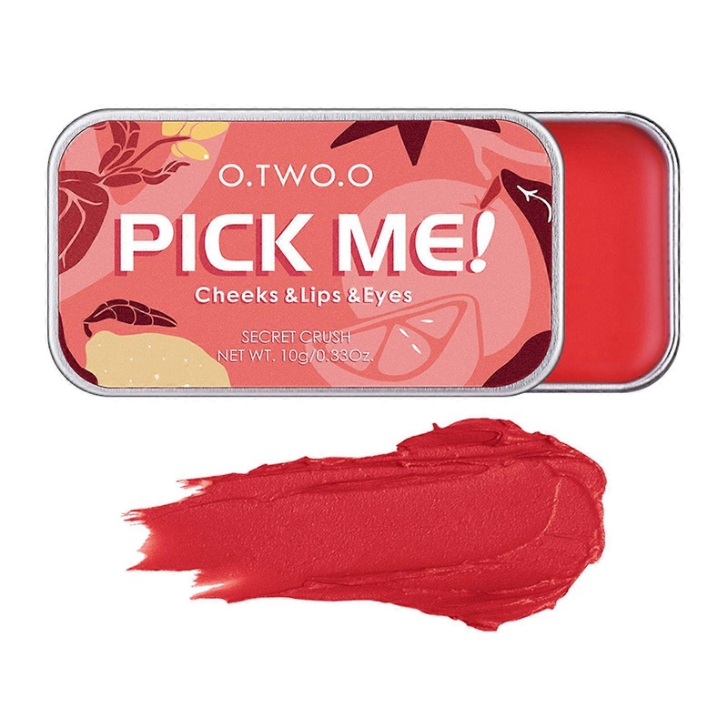 Lipstick Eyeshadow Blush 3 In 1 Contouring Rouge Cream PUW6263