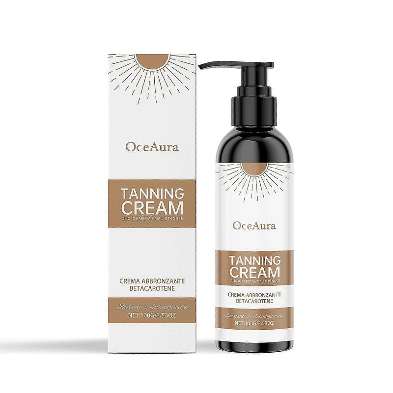 OceAura moisturizing dark cream, moisturizing bronze wheat skin care, sun-free dark cream Perfect fit