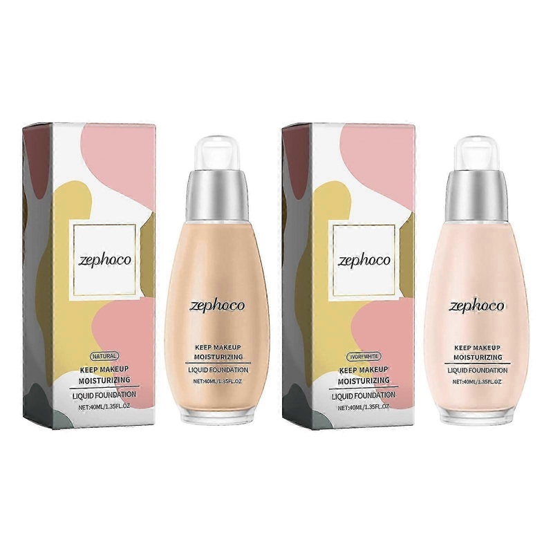 Zephoco Moisturizing concealer liquid foundation is light, moisturizing, brightening, moisturizing, nourishing, and natural makeup
