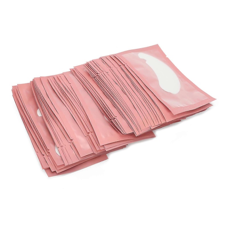 100 PCS U-Shaped Under Eye Gel Pads for Eyelash Extension Beauty Salons