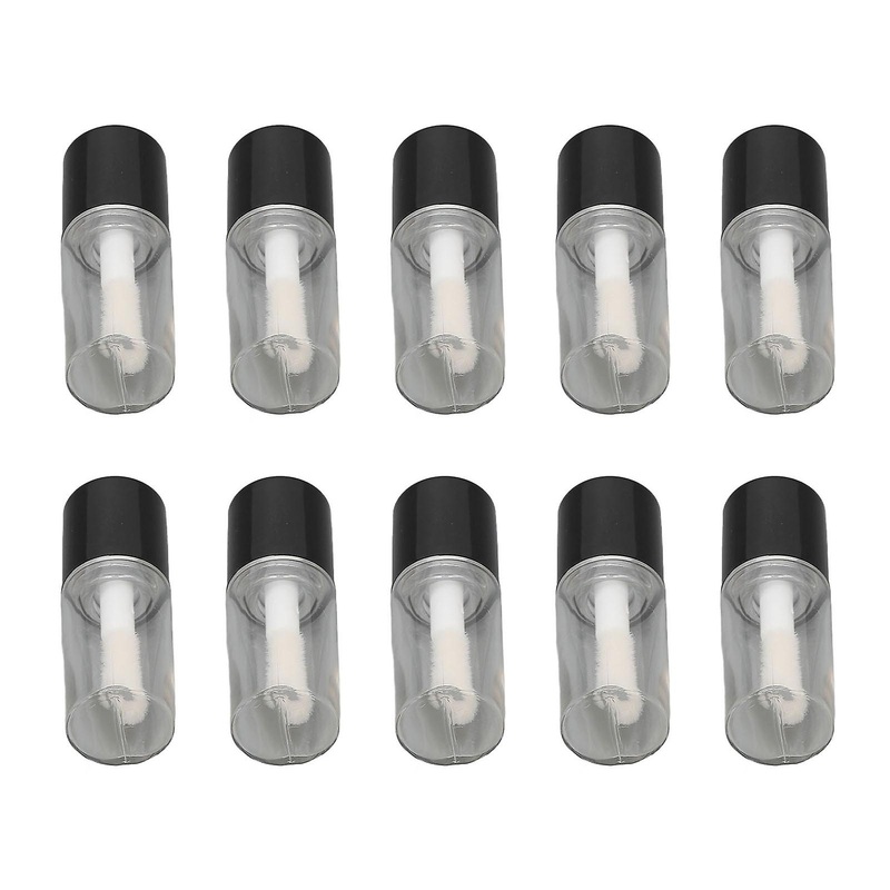 10pcs 1.5ml Lip Gloss Tube Mini Reusable Clear Empty Lip Gloss Containers for Lipstick Sample Lip Balm