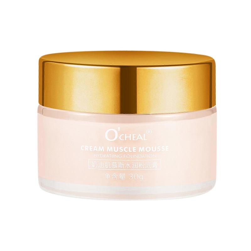Moisturizing Light Foundations Cream Lasting Repair Makeup Cream Brightens Skin Tone Moisturizing Isolation Coverup Cream g pu6642