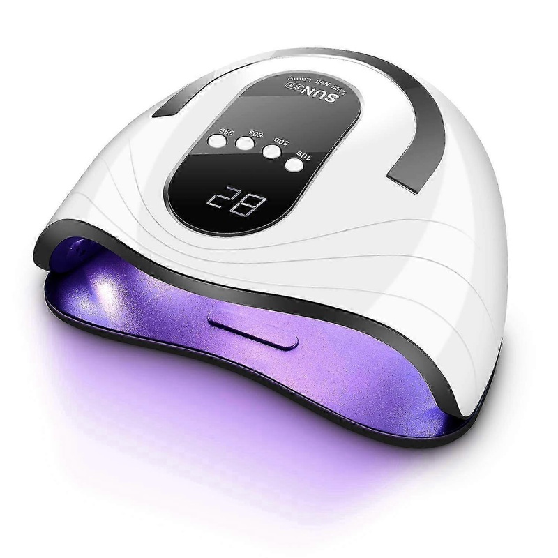 Upgraded 120W UV Nail Dryer & LED Lamp for Gel Polish – Auto Sensor Curing Light for Perfect Gel Nails at Home