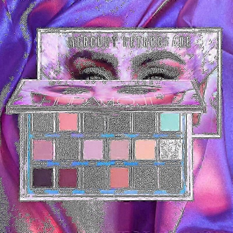 18-Colour Mercury Retrograde Eyeshadow Palette for UK Makeup Enthusiasts