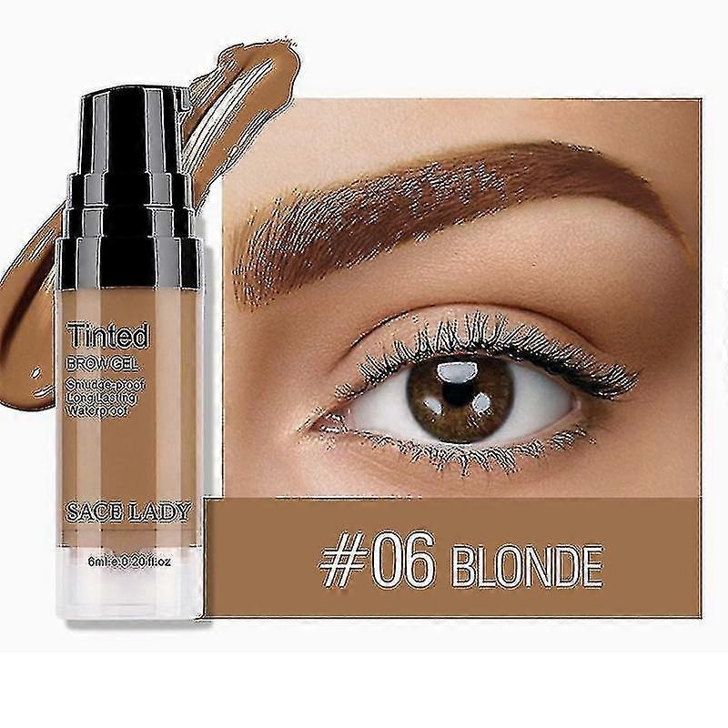 6ml Eyebrow Coloring Cream Professional Eyebrow Cream Waterproof Instant Eyebrow Color