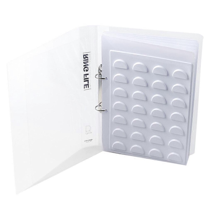 70 Pairs Eyelash Storage Book Makeup Display Container Eyelashes Sample Catalog Grafting Eyelash Display Card