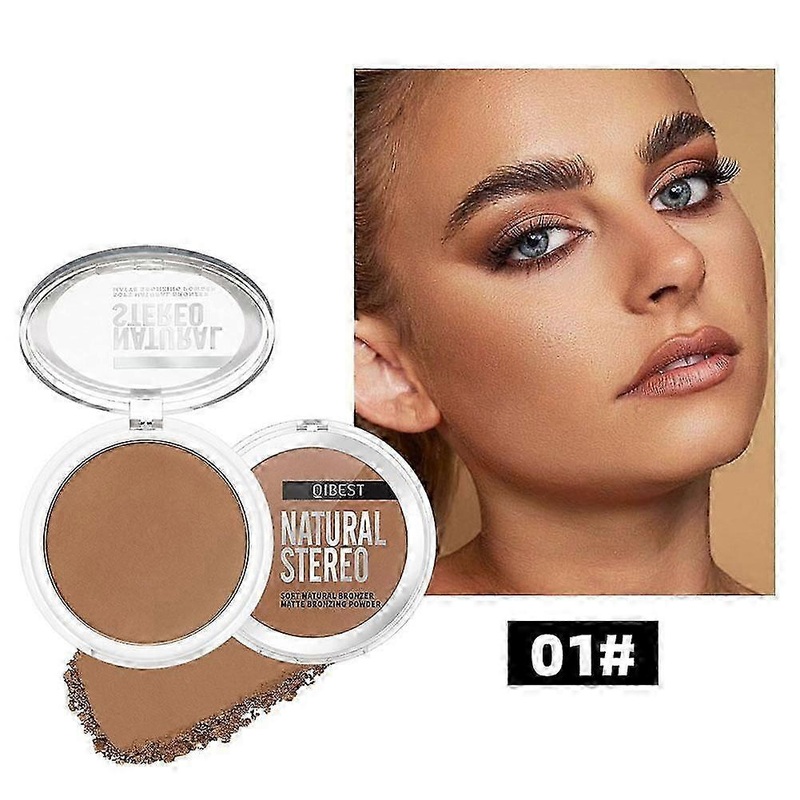 Matte Styling Powder That Is Not Easy to Remove, Improves Contour Side Shadow