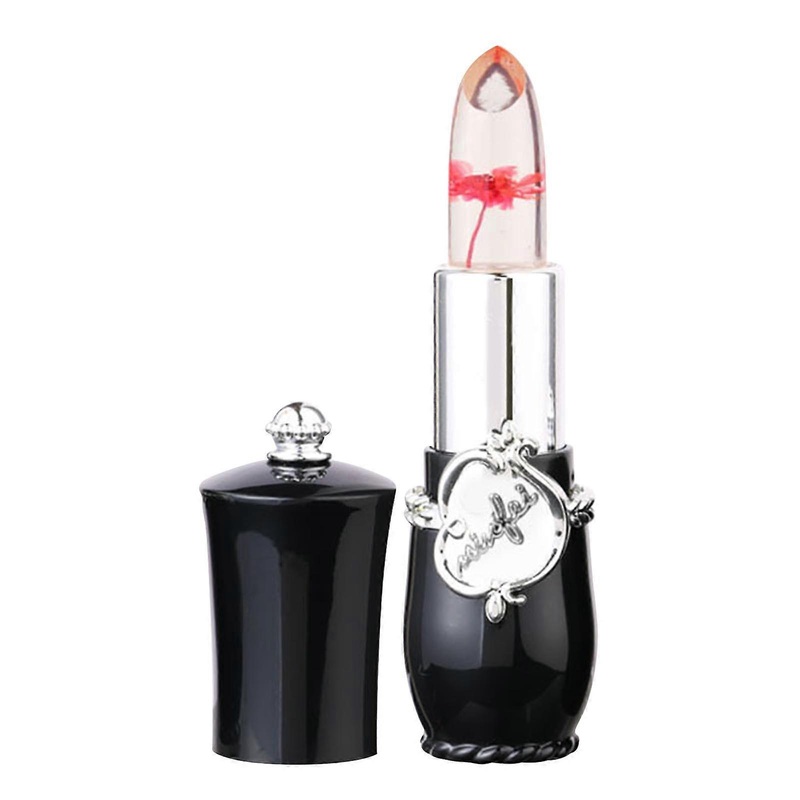 Transparent Moisturizing Jelly-dried Flower Temperature-changing Lipstick Set, Moisturizing, Non-stick Cup, Color-changing Lipstick HarmonyHub359