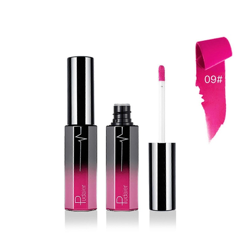 Sexy Liquid Lipstick Waterproof Long Lasting Non-Sticky Cup Moisturizer Lip Gloss Matte Lip Stick High Pigment Lipstick  9