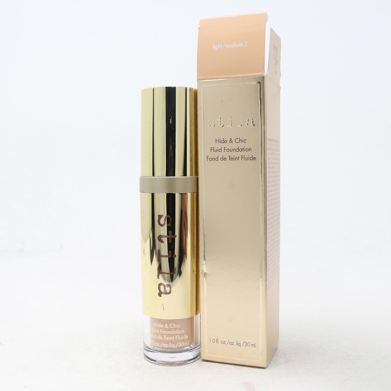 Stila Hide & Chic Fluid Foundation  1.0oz/30ml New With Box