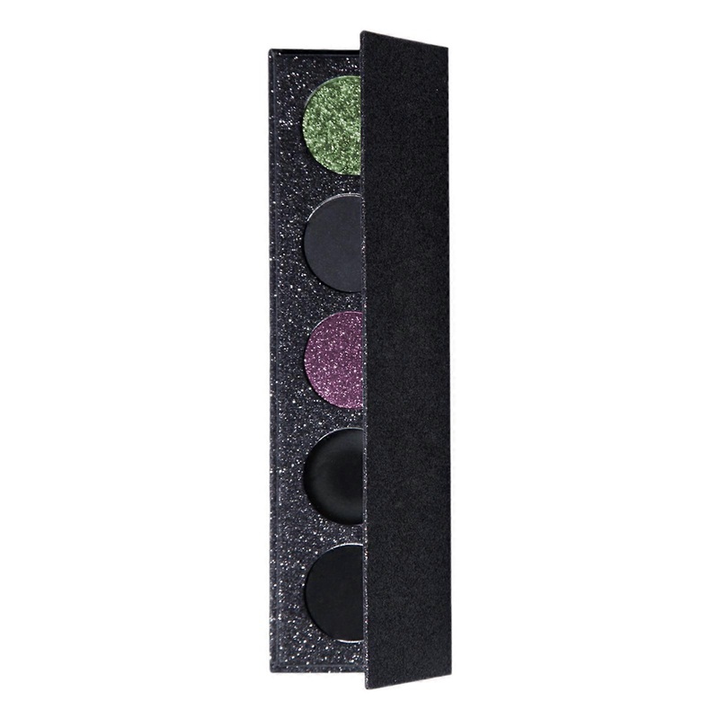 Women Dark Eyeshadow Waterproof Brown Eyeshadow 5 Colors Eye Makeup Create Mysterious Eye Makeup Looks