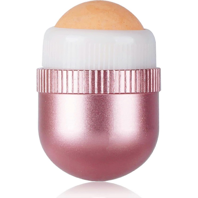 Wuzhou Oil Absorbing Volcanic Face Roller Natural Volcanic Stone Facial Skincare Tool Face Oil Absorbing Convenient Oil Control Wherever You Go1 Piece