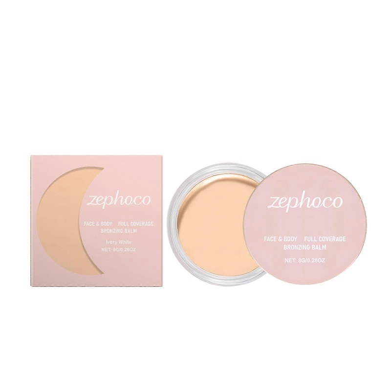 zephoco skin brightening concealer ivory white covering blemishes easily pushed away and modified dull makeup without stuck texture