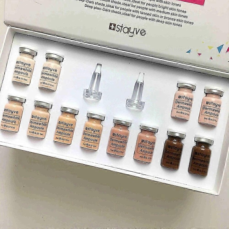 2025 Stayve BB Cream Glow Beginner Starter Ampoule Kit BB Cream Whitening Brightening Liquid Foundation for Skin Care Treatment