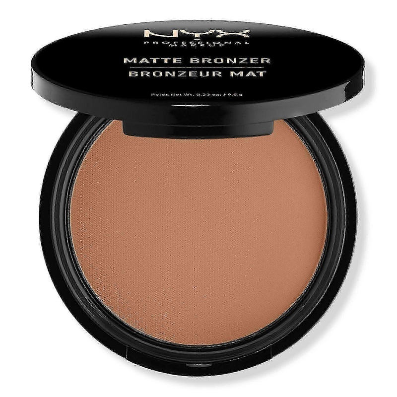 Nyx Professional Makeup Radiant Glow Vegan Matte Bronzer, Medium, 0.33 Oz