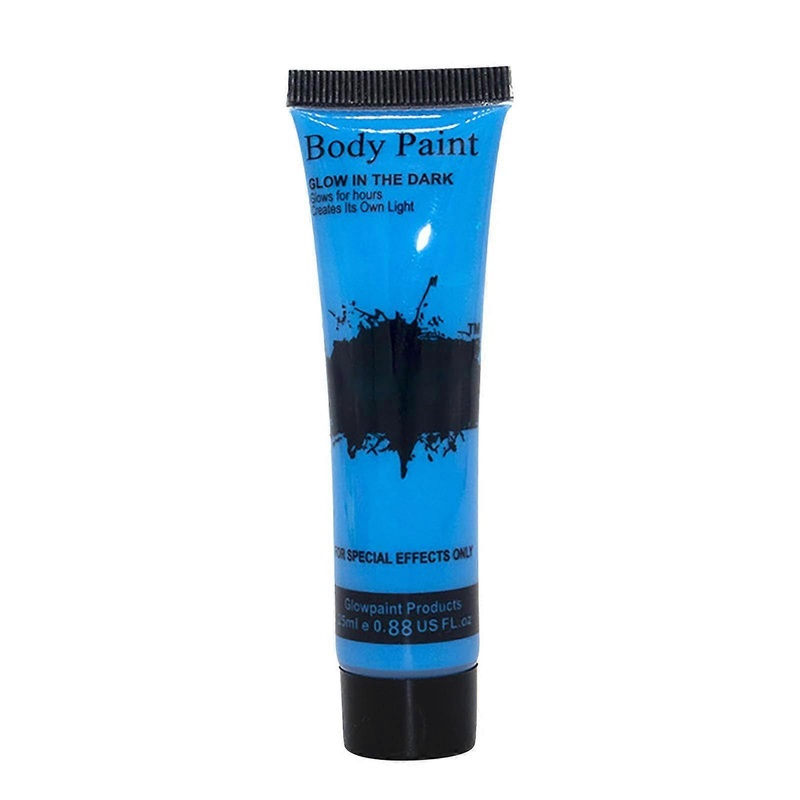Body Painting Pigment Festive Paint Paste Hose Fluorescent Body Paint Paste 25ml PUW9326