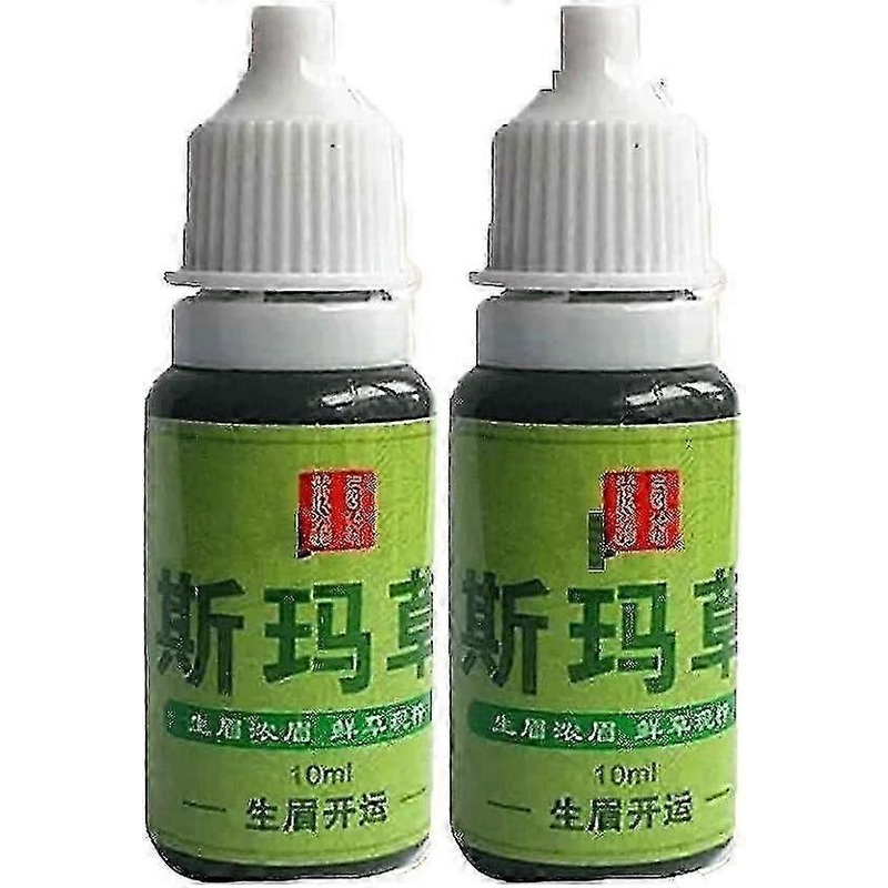 Pure Usma Grass Juice Hair Growth Liquid, Eyebrows Growth And Good Luck,eyebrow Hair Growth Serum Magic Little Black Stick