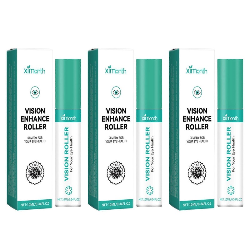 1/2/3pcs Vision-Enhance Roller for Women Men Reduces Fatigue Eyes Care Roller for Relieves Tired Dry Eyes/Puffys Eyes