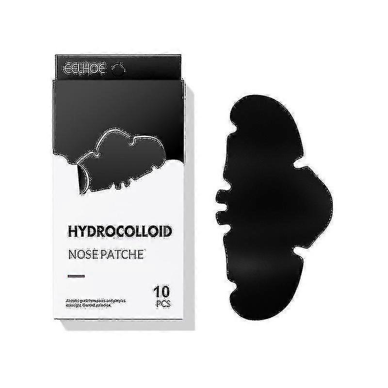 10pcs Blackhead Remover Nose Mask Hydrocolloid Patches Deep Cleansing Skin Care Shrink Pore Acne Treatment Nose Black Dots Clean