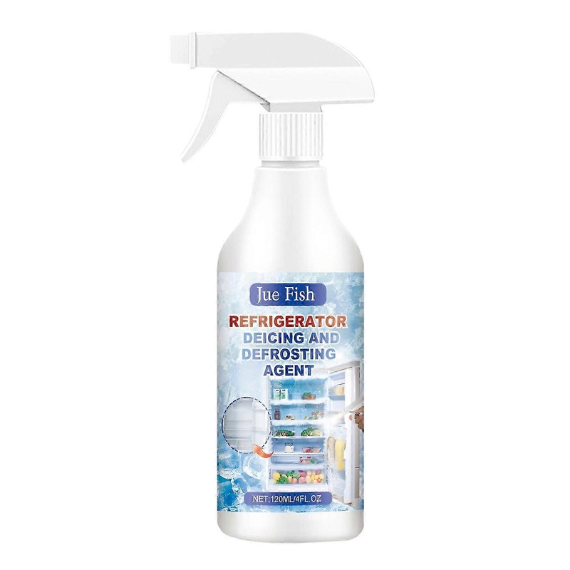 3pcs rapid defrost spray for fridge freezer, gentle de-icer antifreeze liquid for home