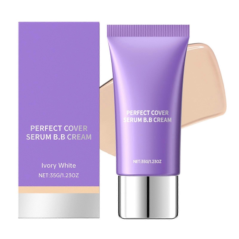 Perfect Cover Serum BB Cream Hydrating Coverage Bb Cream For Dry Skin Cover Acnes Spot Face Base Makeup Concealer for Daily Makeup