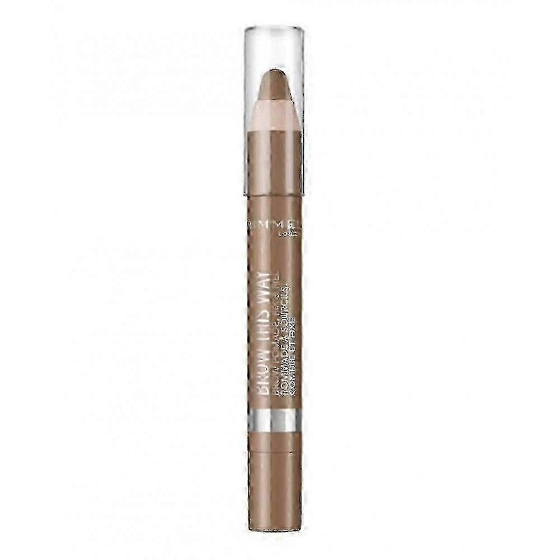 Rimmel Brow Way Brow Pomade Pencil – Waterproof Eyebrow Makeup with Precision Tip