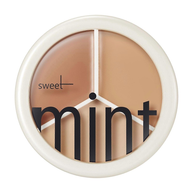Three-color Concealer To Cover Spots, Marks Dark Circles Tear Ditch Repairing Cream Without Taking Off Makeup PU6247