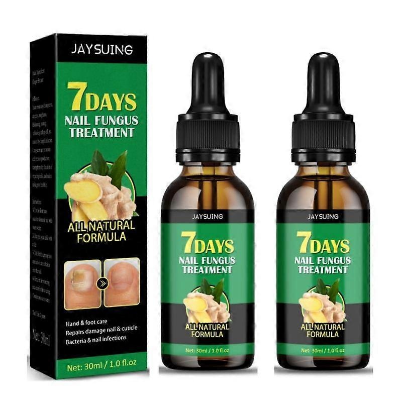 1-3pcs Nail Fungus Removal Ginger Nail Essential Serum 30ml Nail Fungus Hand Foot Nail Care Beauty Heath Nail Soft Repair