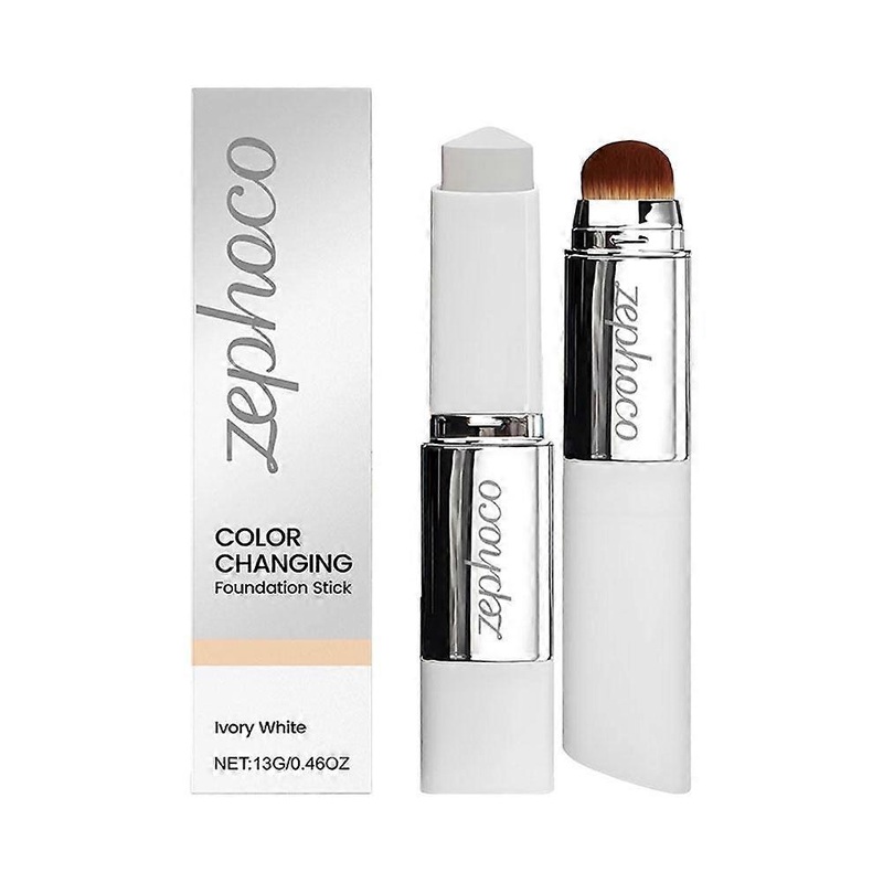 2-in-1 Color-Changing Foundation Stick – Natural Color, 13g, For Oily & Dry Skin