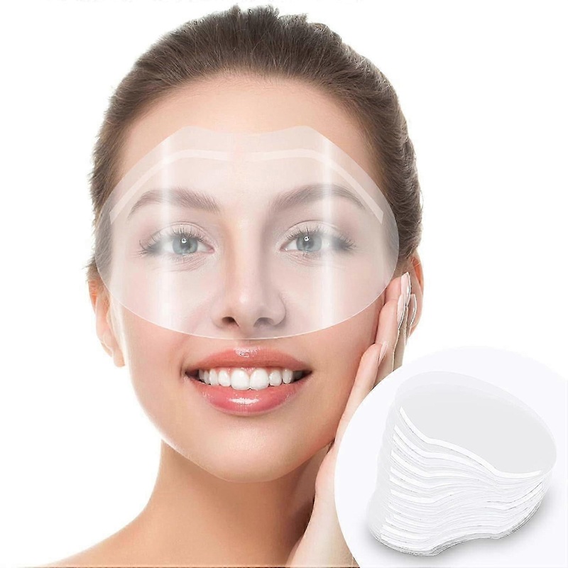 30 PCS Shower Face Eye ShieldsClear Visors Eye Protector, Eyebrow Shower Visor, for Eyelash Extensions Eye Surgery Eyelid Surgery Lash Aftercare_Lucky