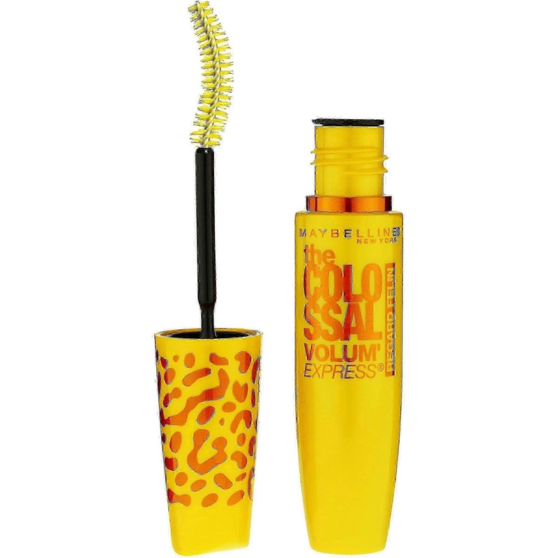 Maybelline The Colossal Volum’ Express Cat Eyes Washable Mascara, Glam Black, 0.31 Oz