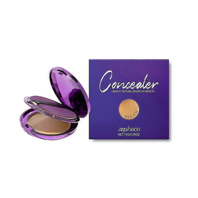 Natural Color Concealer Palette – Moisturizing Facial & Tattoo Concealer, Long-Lasting Makeup, 10g