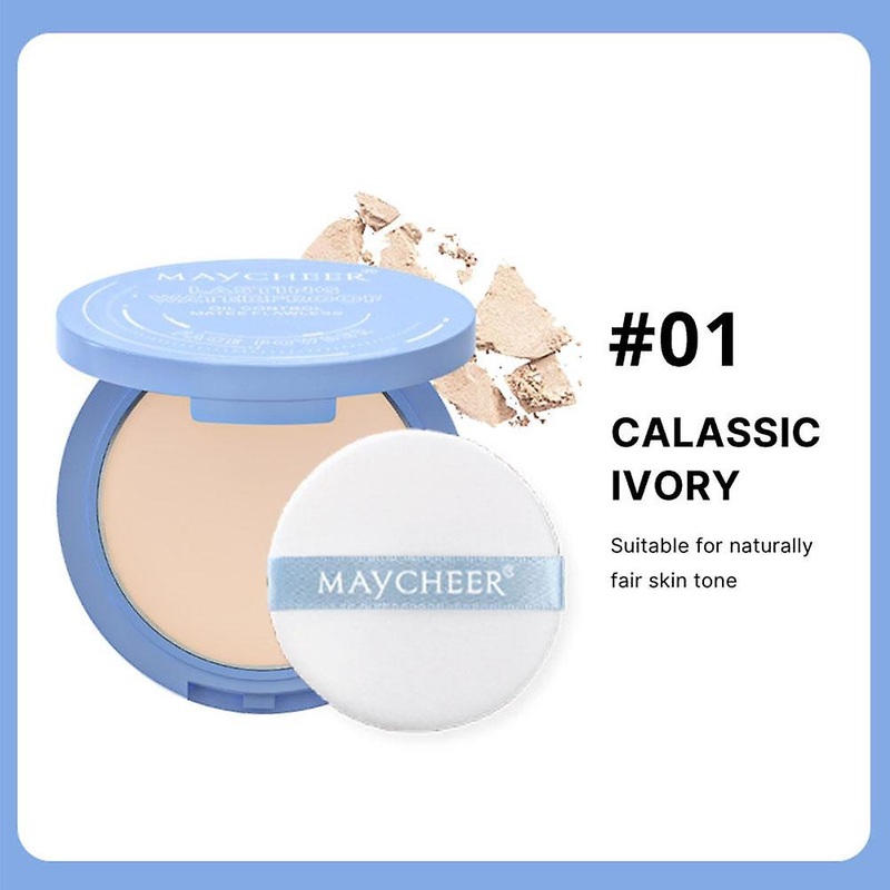 Silk Soft Mist Powder Cake Long-lasting Waterproof Powder Press Powder Smooth