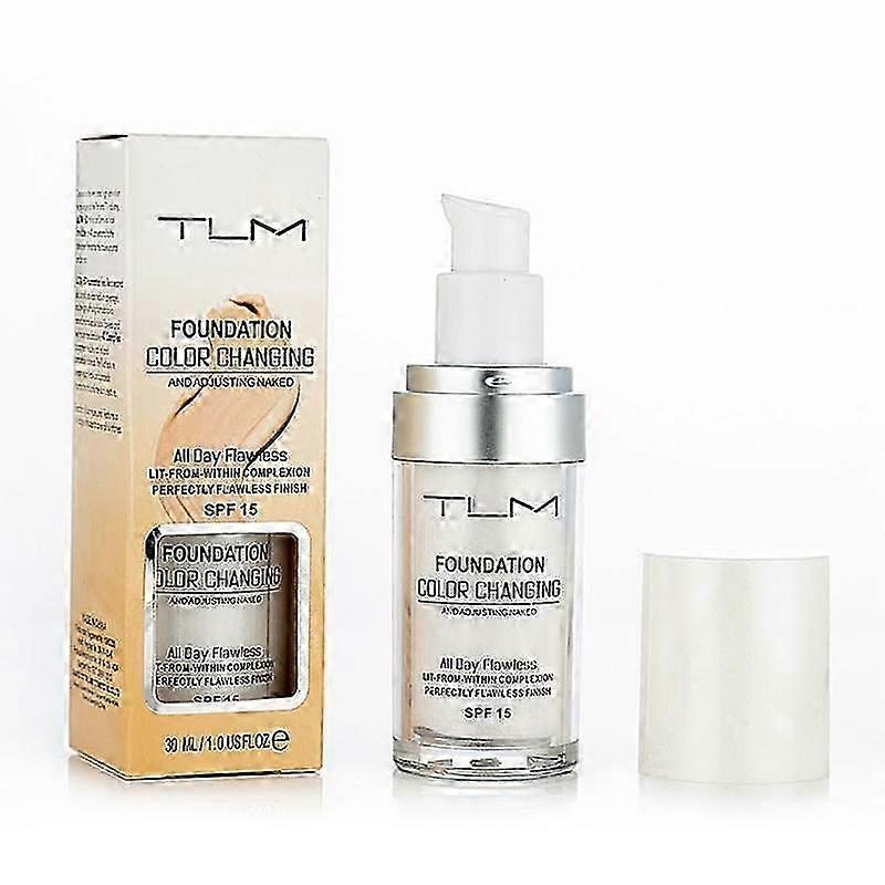 TLM 30ml Temperature Change Complexion Liquid Foundation Cream Concealer