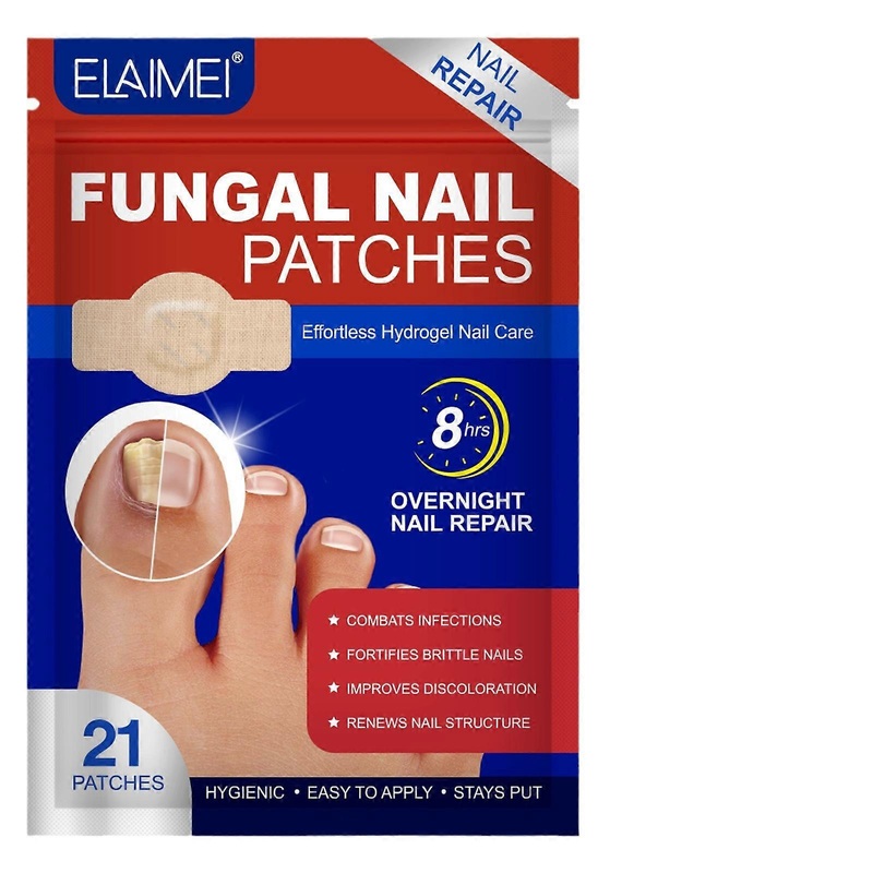 1-3Pcs Oenail Fungus Patch Waterproof Nail Repair Patches Nail Ingrown Correction Stickers for Discolored Or Damaged Nails