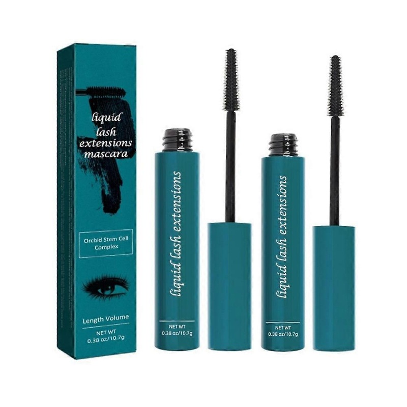 2X Causemetics Liquid Lash Extensions Mascara, Crystal (Rich Black) 10.7g