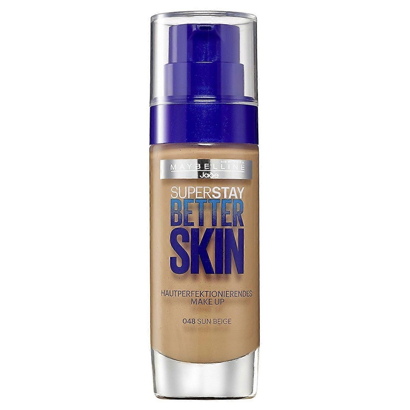 3 x Maybelline Superstay Better Skin Transforming Foundation – 048 Sun Beige